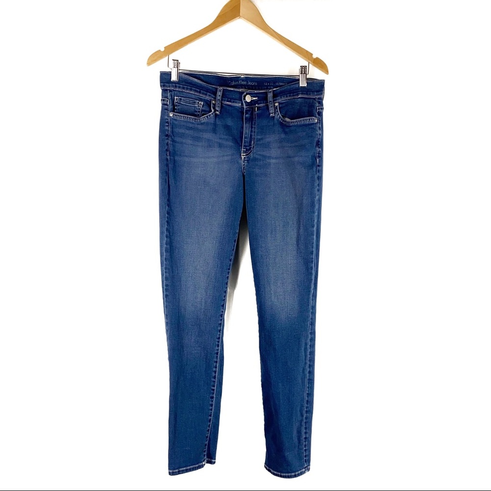 Calvin Klein, Skinny Stretch Jeans Women’s Sz12X32